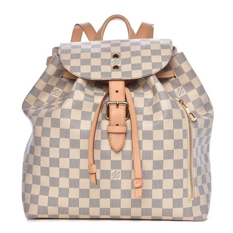 louis vuitton azur sperone backpack.